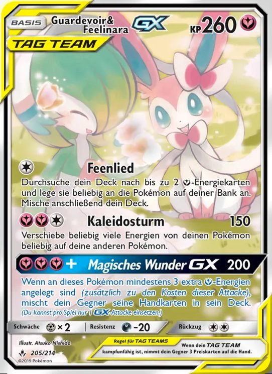 Pokémon TCG Fairy 카드 8장 세트